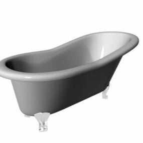 Modern Clawfoot Tub 3D-model
