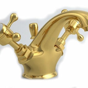 Brass Faucet 3d model