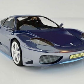 Voiture de sport Ferrari Enzo modèle 3D