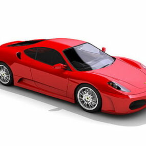 Ferrari F430 Rojo modelo 3d