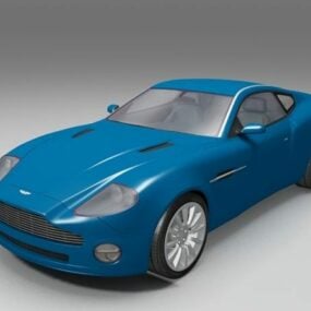 דגם תלת מימד של Aston Martin Vanquish