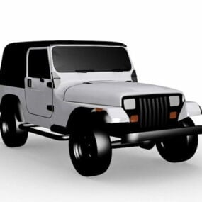 Jeep Wrangler Sahara 3d-modell