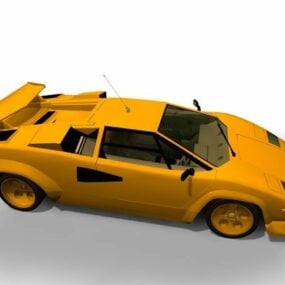 Múnla Lamborghini Diablo Gt 3d saor in aisce