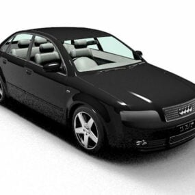 Modelo 4d do carro Audi A3