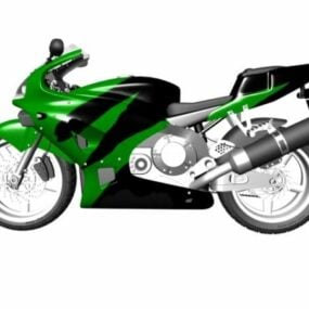 Model 3D motocykla sportowego Honda