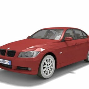 3d модель компактного представницького автомобіля Bmw 3