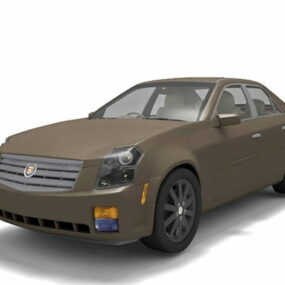 Model 3D Cadillaca Cts Sedana