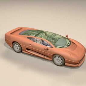 Jaguar Xj220 3D modeli