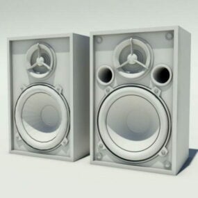 High Definition Speakers 3d model