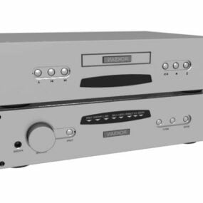 Roksan Domestic Hi-fi Equipment 3d model