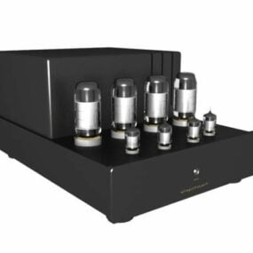 Home Power Amplifier 3d-modell