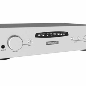 3д модель интегрированного усилителя Roksan Audio