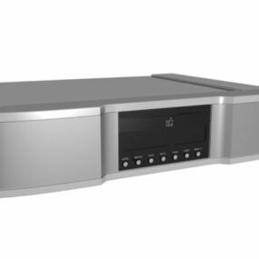 3d модель програвача компакт-дисків Audio Cd