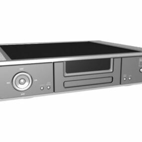 3д модель проигрывателя дисков Blu-ray Nad