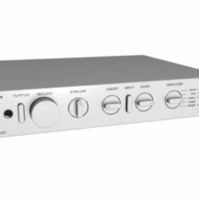 Audiolab 8000c Preamplifier 3d μοντέλο