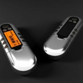 Portable Mp3 Players 3d model