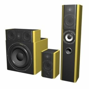 3.1 Speaker System 3d model