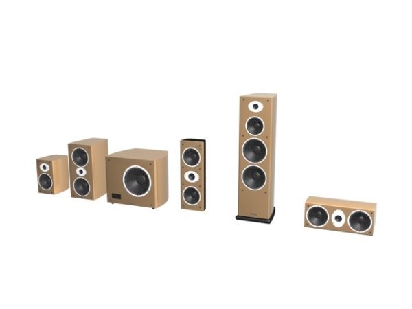 Sistema home theater canale 5.1