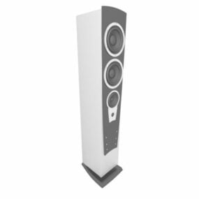 3-way Speaker Tower 3d model