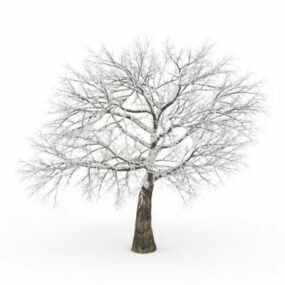3д модель Снежного Дерева