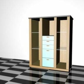 Toy Storage Cabinet 3d model