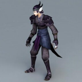 مدل 3 بعدی انیمیشن Demon With Tail