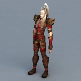 Blood Elf Male 3d-modell