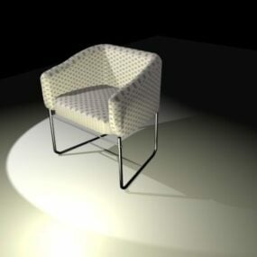 3D model jídelní židle s vanou