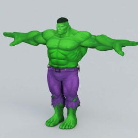 Marvel Comics Hulk 3d modeli