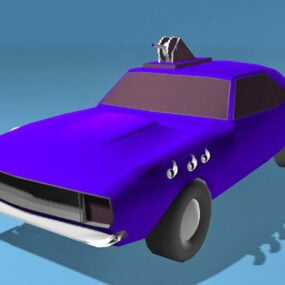Silahlı Kas Araba 3D modeli
