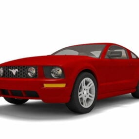 Model Ford Mustang Gt 3d