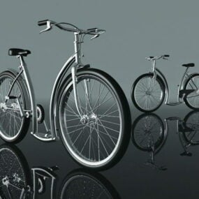 유틸리티 자전거 3d 모델
