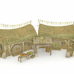 Hobbit House 3d model