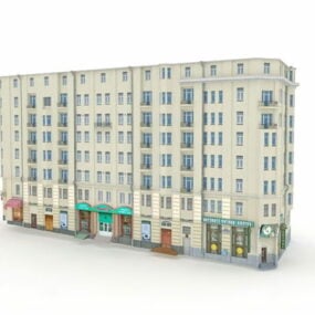 Old Moscow House 3d model