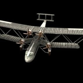 G-aaxc Heracles passagiersvliegtuig 3D-model