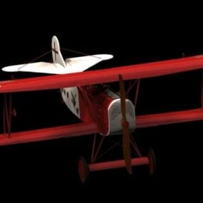 Chasseur Fokker V.7 modèle 3D