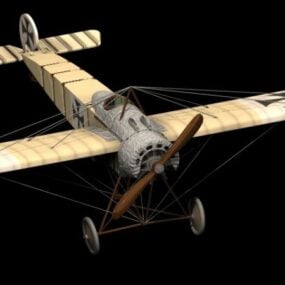 Fokker Eindecker Fighter 3D-Modell