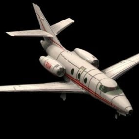 Falcon 10 Jet Aircraft 3d model
