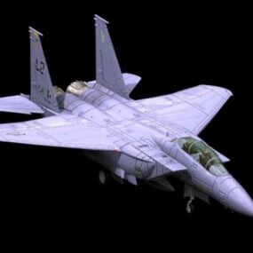F-15e स्ट्राइक ईगल मल्टीरोल फाइटर 3डी मॉडल