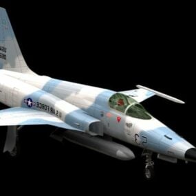 F-5e Tiger Ii Fighter Aircraft 3d model