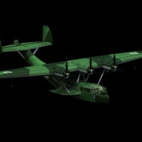 Dornier Do 24 Flying Boat 3d model