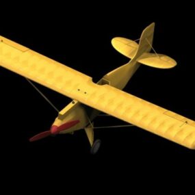 طائرة آيس جونيور آيس الرياضية نموذج ثلاثي الأبعاد