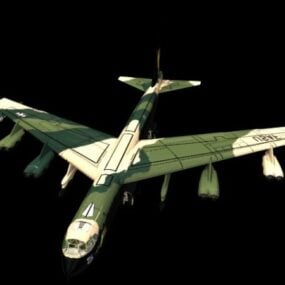 ボーイング B-52 ストラトフォートレス 3D モデル