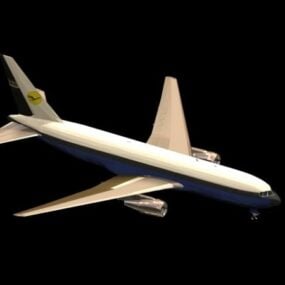 דגם תלת מימד של מטוס בואינג 767