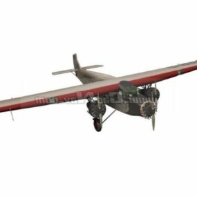 3d-модель винищувача Xfa загальної авіації