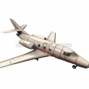 Dassault Falcon 10 Business Jet modèle 3D
