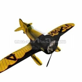 Gee Arı Yarış Uçağı 3D modeli