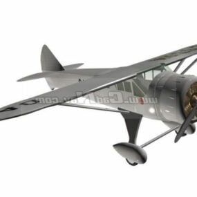 Howard Dga-6 Mister Mulligan Racing Aircraft 3d-modell
