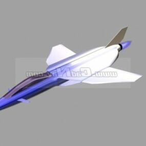 Avion spatial modèle 3D