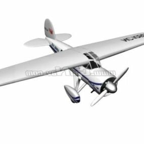 Lockheed Vega Transport Aircraft 3d model